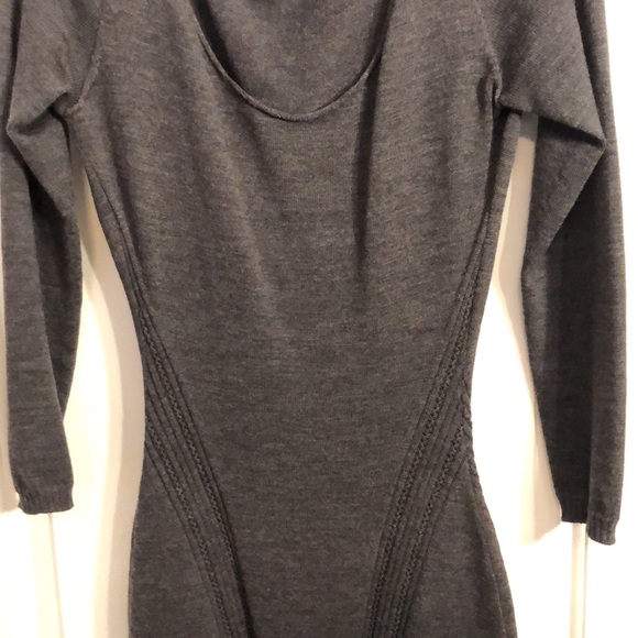 Heather grey knit dress - Picture 5 of 10
